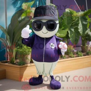 Navy Turnip-mascottekostuum...
