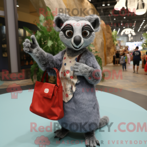 Disfraz de mascota Lemur...