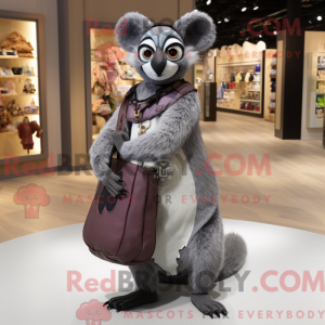 Grauer Lemur Maskottchen...