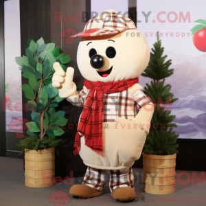 Cream Cherry mascot costume...