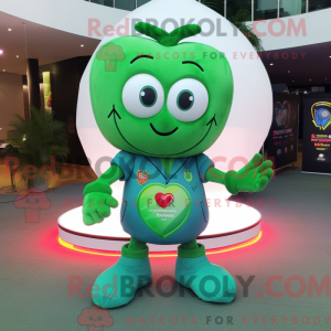 Green Heart mascotte...