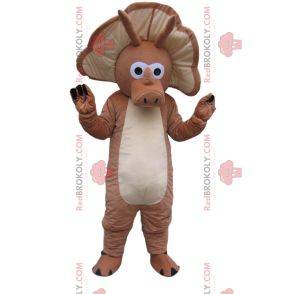 Mascotte Triceratops. Triceratops kostuum