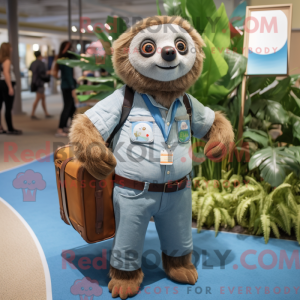 Sloth mascot costume...