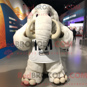 White Mammoth mascot...