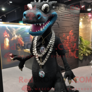 Figura de máscara de dragão...