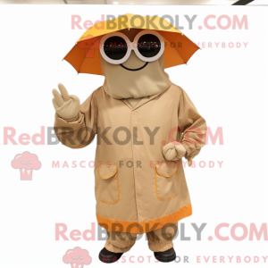 Tan Apricot Maskottchen...