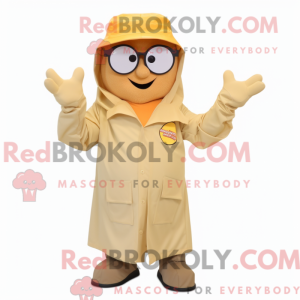 Tan Apricot Maskottchen...