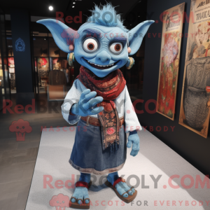 Demon mascot costume...