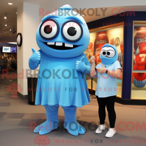 Disfraz de mascota Sky Blue...