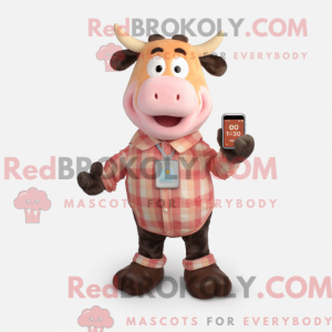 Figura de máscara de vaca...
