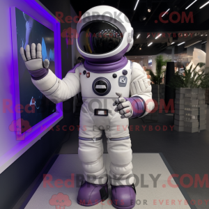 Lavender Astronaut mascot...