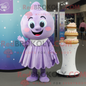 Lavender Cupcake mascot...