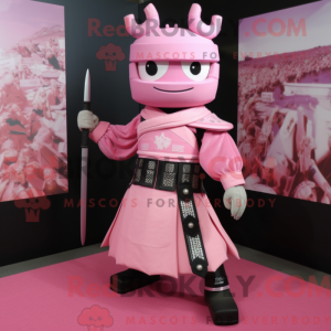 Disfraz de mascota Samurai...