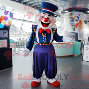 Postava maskota Navy Clown...