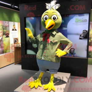 Olive Chicken mascot...