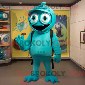 Turkis Cyclops maskot...