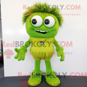 Mascotte de Cyclope vert...