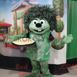 Forest Green Lasagna mascot...