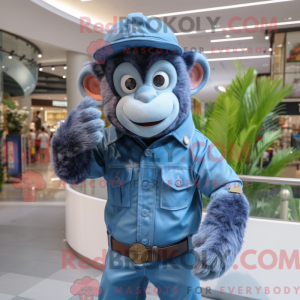 Figura de máscara de macaco...