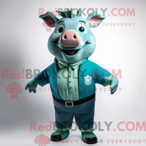 Figura de máscara de Teal...