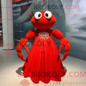 Red Crab Cakes mascot...