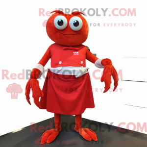 Red Crab Cakes mascot...