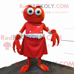 Red Crab Cakes maskot...