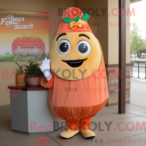 Peach Enchiladas mascot...