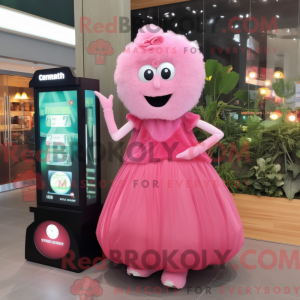 Pink Raspberry maskot...