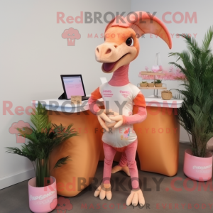 Peach Parasaurolophus...