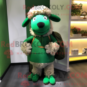 Forest Green Sheep mascot...