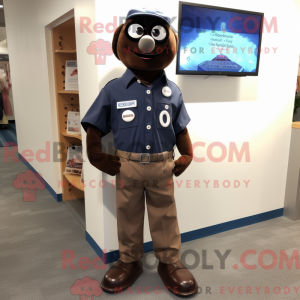 Navy Chocolate Bars mascot...