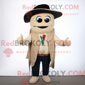 Beige Fajitas mascot...