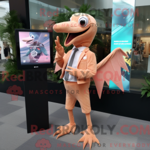 Personaggio mascotte Peach...