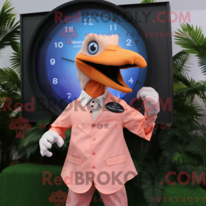 Peach Pterodactyl maskot...