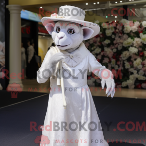 Máscara de Macaco Branco...