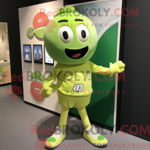 Lime Green Miso Soup mascot...