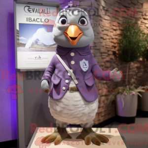 Lavender Quail mascot...