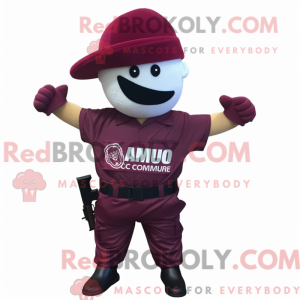 Maroon Para Commando...