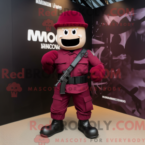 Maroon Para Commando...