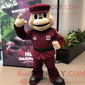 Maroon Para Commando...