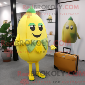 Figura de máscara de melão...