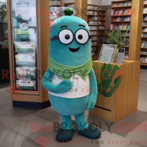 Postava maskota Teal...