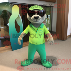 Lime Green Otter...