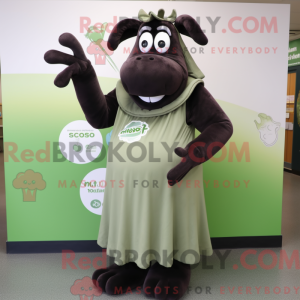 Maskottchenkostüm Olive...