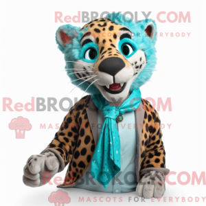 Costume mascotte de guépard...