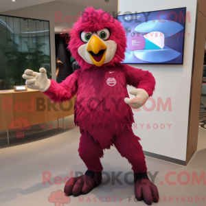 Magenta Harpy mascot...
