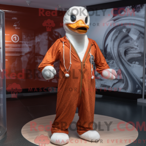 Rust Swans mascot costume...