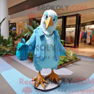 Sky Blue Albatross mascotte...