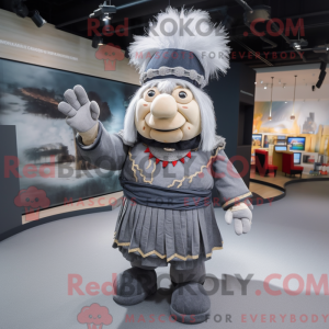 Gray Chief mascot costume...